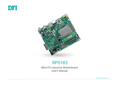 DFI RPS183 User Manual