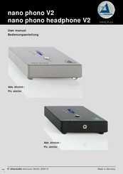 Clearaudio nano phono V2 User Manual