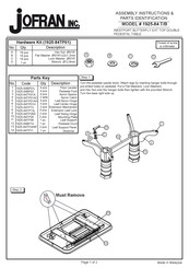 Jofran 1925-84 T/B Assembly Instructions