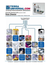 Terra Universal Sole Cleaner Quick Start Operating Manual