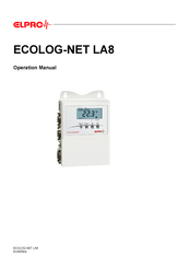 ELPRO ECOLOG-NET LA8 Operation Manual