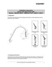 SUNNEX Solo Spot HM2006-38EXT Installation Instructions Manual