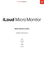IK Multimedia iLoud Micro Monitor User Manual