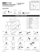U-Line DESIGNER H-11642W Manual