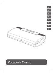 TEFAL Vacupack Classic Manual