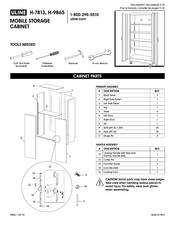 U-Line H-9865GR Manual