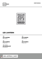 LIVARNO home 459065 2401 Short Manual