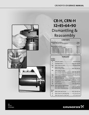 Grundfos CR-H 64 Service Manual