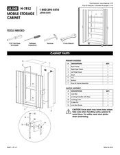 U-Line H-7812T Manual