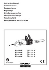 Dolmar ES-2135 A Instruction Manual