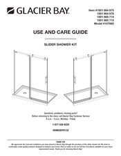 Glacier bay 1001 864 675 Use And Care Manual