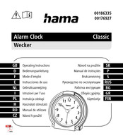 Hama 00176927 Operating Instructions Manual