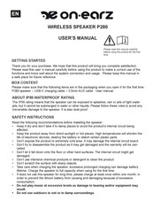 on-earz P280 User Manual