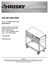 Husky 1001 623 731 Use And Care Manual