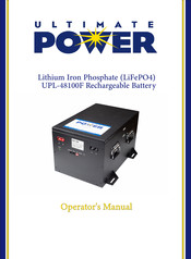 Ultimate Power UPL-48100F Operator's Manual