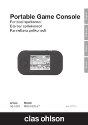 Clas Ohlson MGS100S-27 Manual