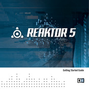 Native Instruments REAKTOR 5 Getting Started Manual