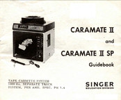 Singer CARAMATE Il Manual