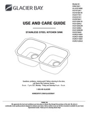 Glacier bay VU3120A19 Use And Care Manual