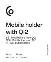 Clas Ohlson X371+G19A Manual