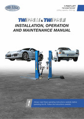 twin busch TW125F Installation, Operation And Maintenance Manual