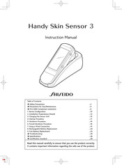 Shiseido Handy Skin Sensors 3 Instruction Manual