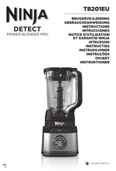 Ninja Detect Power Blender Pro TB201EU Instructions Manual