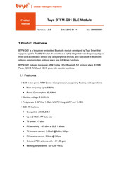 TUYA BTFM-G01 Manual