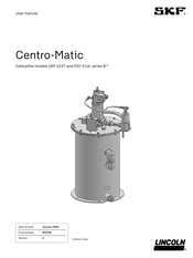 SKF Centro-Matic 592-4116 User Manual