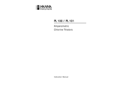 Hanna Instruments PL 100 Instruction Manual