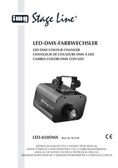 IMG STAGELINE LED-820DMX Instruction Manual