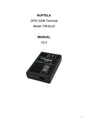 RUPTELA FM-Eco3 Manual