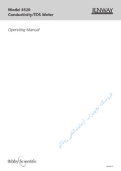jenway 4520 Operating Manual