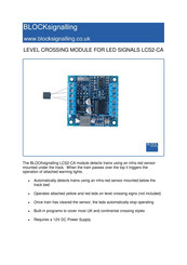 BLOCKsignalling LCS2-CA Manual