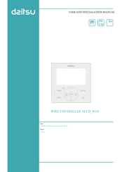 Daitsu 3NDA9085 User And Installation Manual