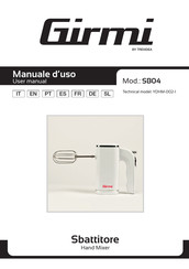TREVIDEA Girmi SB04 User Manual