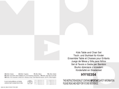 Costway HY10354 Instruction Booklet