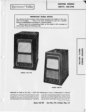 Sentinel 400-TV Manual