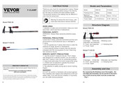 VEVOR F600-36 Original Instruction