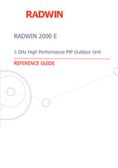 Radwin 2000 E Reference Manual