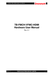 Inrevium TB-FMCH-VFMC-HDMI Hardware User Manual