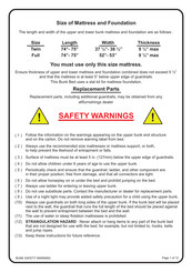 AFi B-5411X Assembly Instructions Manual