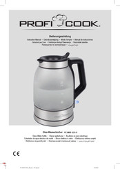 Proficook PC-WKS 1215 G Instruction Manual