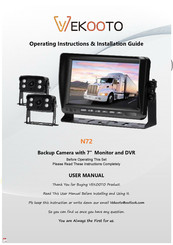 VEKOOTO N72 Operating	Instructions And Installation Manual