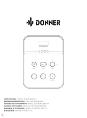 Donner DED-70 User Manual