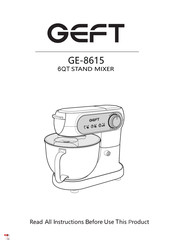 GEFT GE-8615 Quick Start Manual