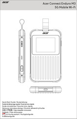 Acer Connect Enduro M3 Quick Start Manual