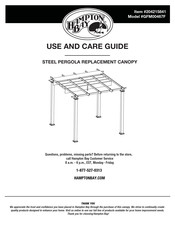 HAMPTON BAY GFM00467F Use And Care Manual