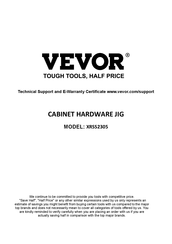 VEVOR XRSS2305 Original Instruction