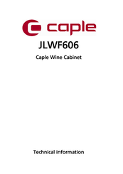 Caple JLWF606 Technical Information